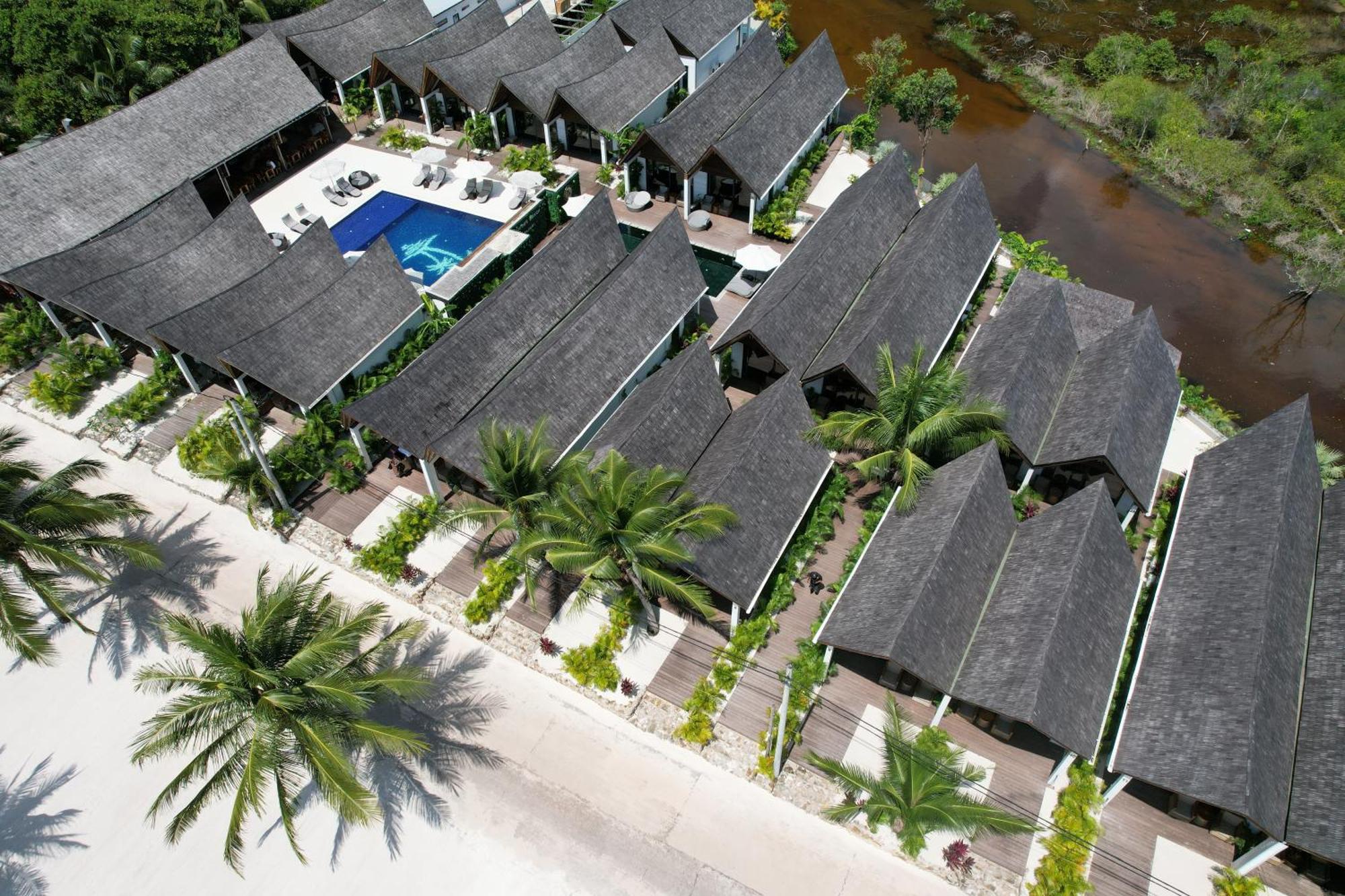 Golden Beach Resort Sok San Village Exteriör bild